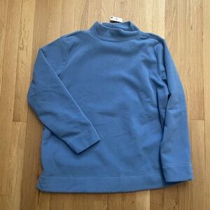 TALBOTS PLUS Microfleece Mock Neck Top 1X